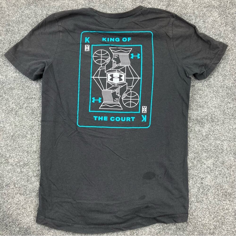 Under Armour Kids King Of The Court Shirt Kids Large - Picture 7 of 9